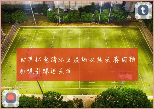 世界杯竞猜比分成热议焦点 赛前预测吸引球迷关注